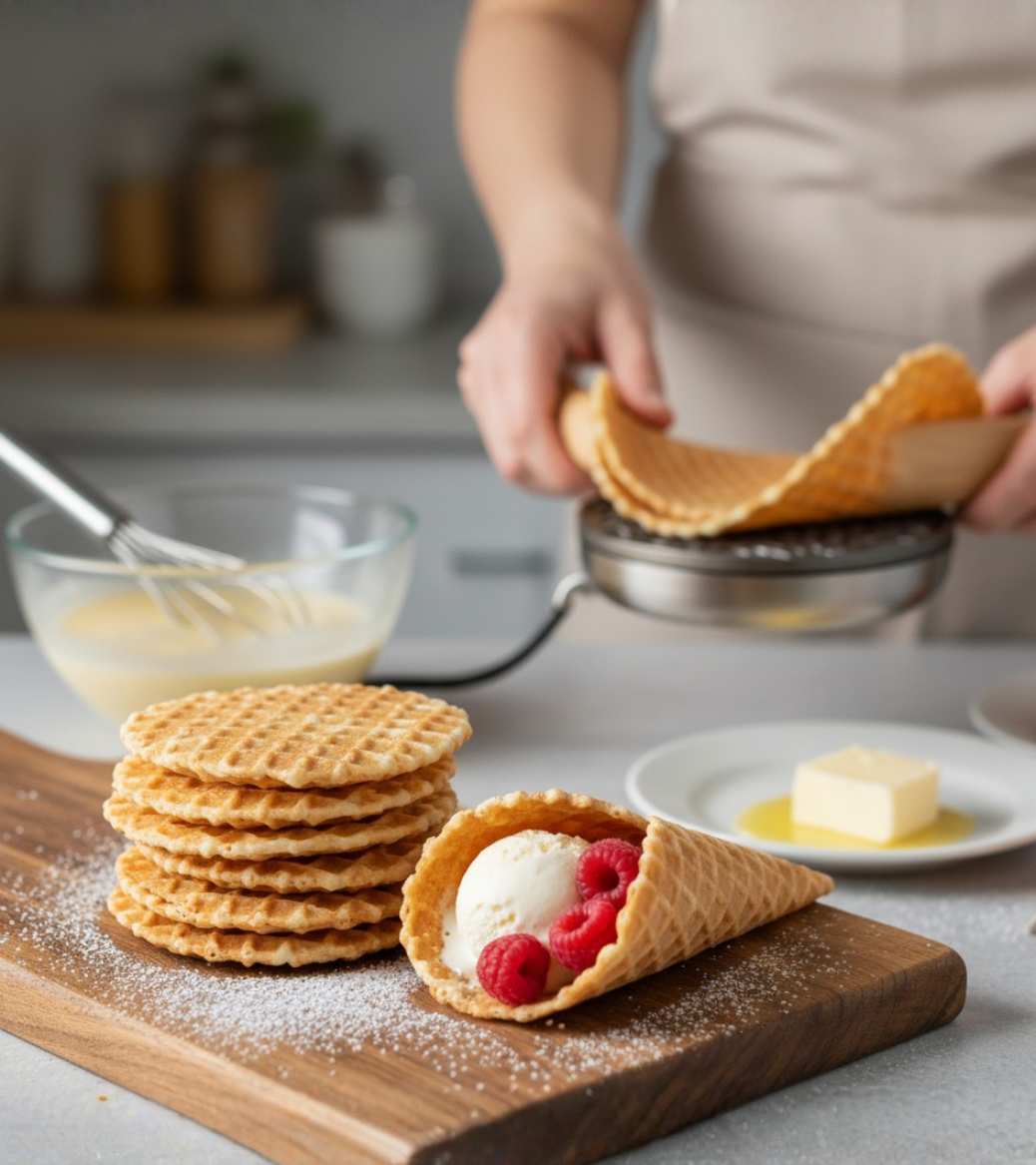 Homemade Waffle Cones: A Simple Step-by-Step Guide