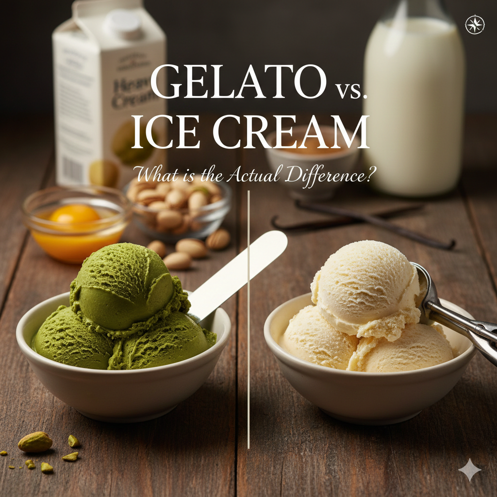 Gelato vs. Ice Cream: What is the Actual Difference?